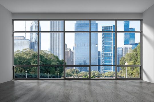 North Bay commercial office with floor-to-ceiling windows professionally cleaned by Perfect Pane